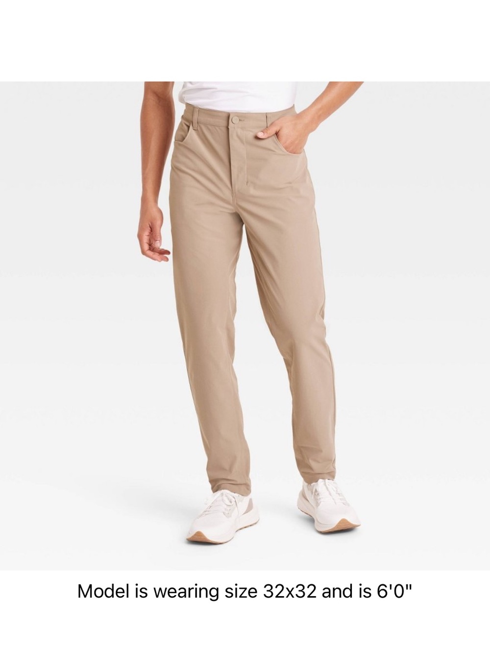 NWT Men's All In Motion 360 style golf pant moisture wicking quick dry 42X32